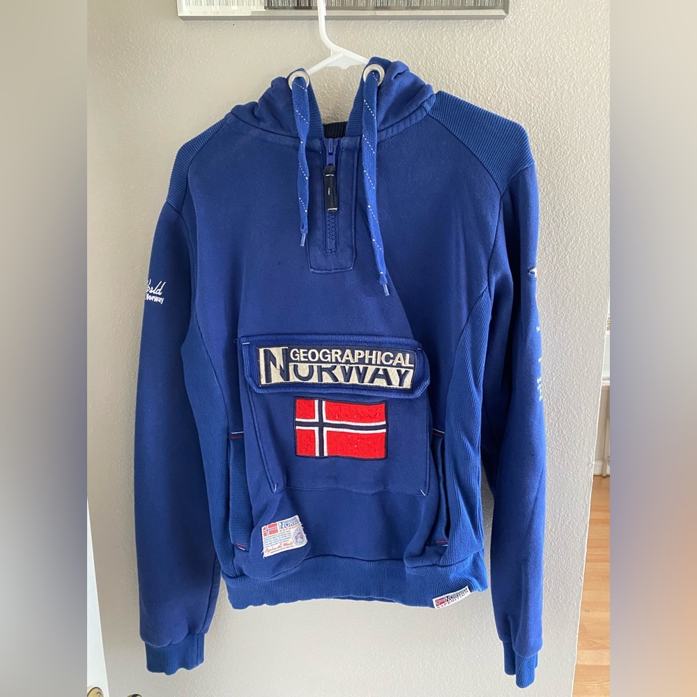 London blue hoodie
